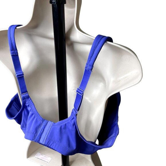 Leading Lady Lightly Padded Contour Underwire Bra Purple Plus Size 42 C 5028 - Picture 3 of 4